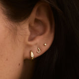 Kinn - Diamond Stud Piercing Earring