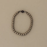 Kinn - Vintage Silver Beaded Bracelet