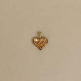 Kinn - Vintage 10k Heart Diamond Pendant