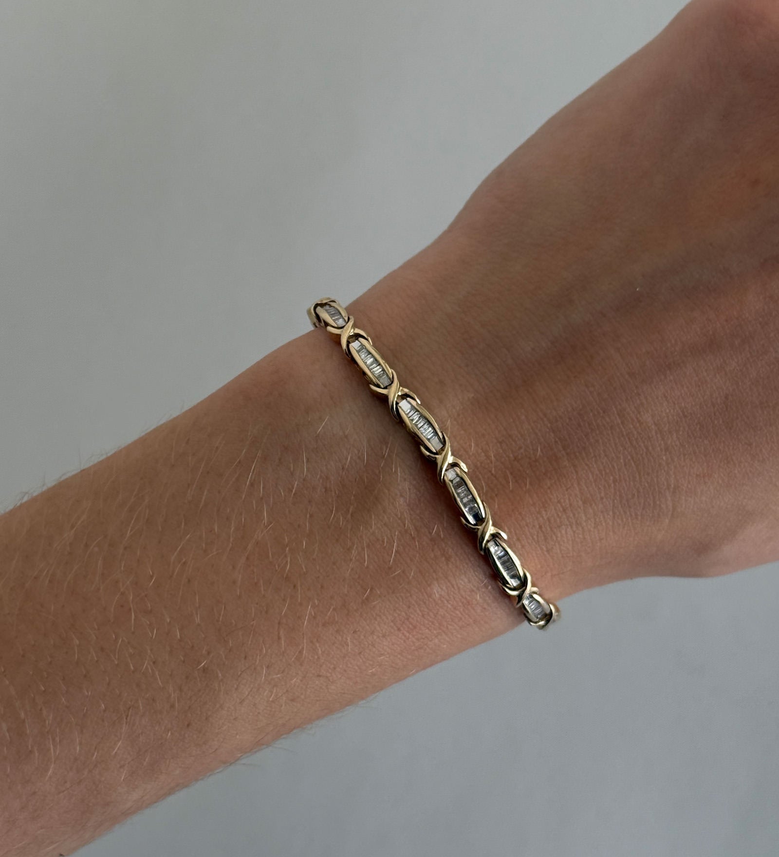 Kinn - Vintage 10k Tennis Bracelet