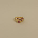 Kinn - Vintage 14k Pink Sapphire Ring