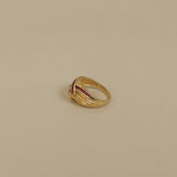 Kinn - Vintage 14k Pink Sapphire Ring