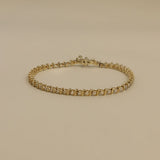 Kinn - Vintage 14k S Link Tennis Bracelet