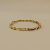 Kinn - Vintage 18k Ruby Tennis Bracelet