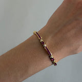Kinn - Vintage 18k Ruby Tennis Bracelet