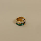 Kinn - Vintage 4 Ridge X Ring 18k