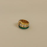 Kinn - Vintage 4 Ridge X Ring 18k