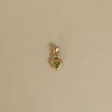 Kinn - Vintage Peridot Heart Pendant