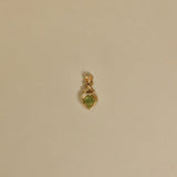 Kinn - Vintage Peridot Heart Pendant