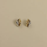 Kinn - Vintage Two Tone Earrings