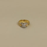 Kinn - Vintage X 14k Diamond Ring