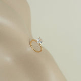 Kinn - Victoria Oval Ring Lab Diamond