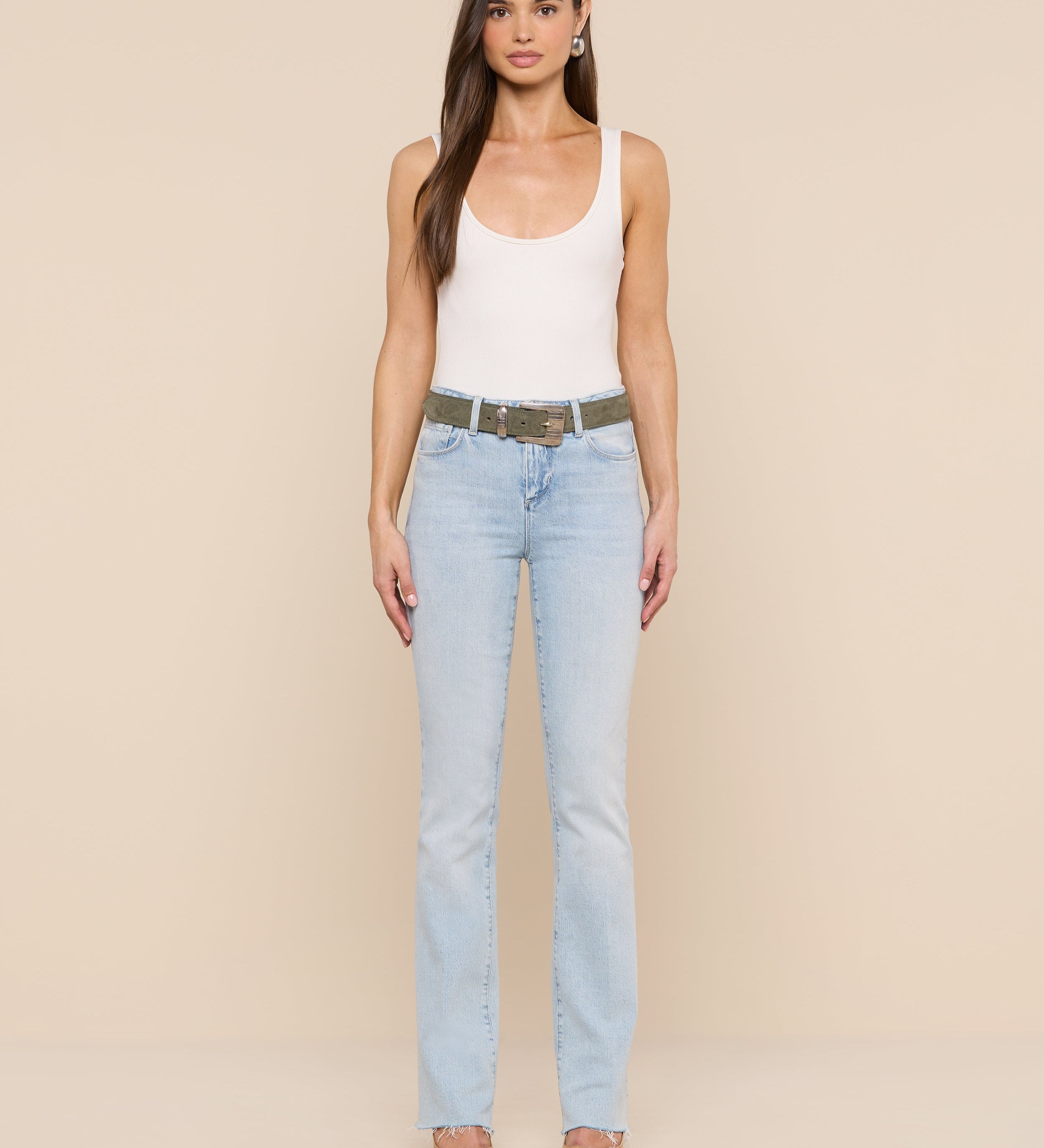 L'AGENCE - Aya Suede Belt
