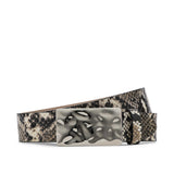L'AGENCE - Chara Snake - Embossed Leather Belt