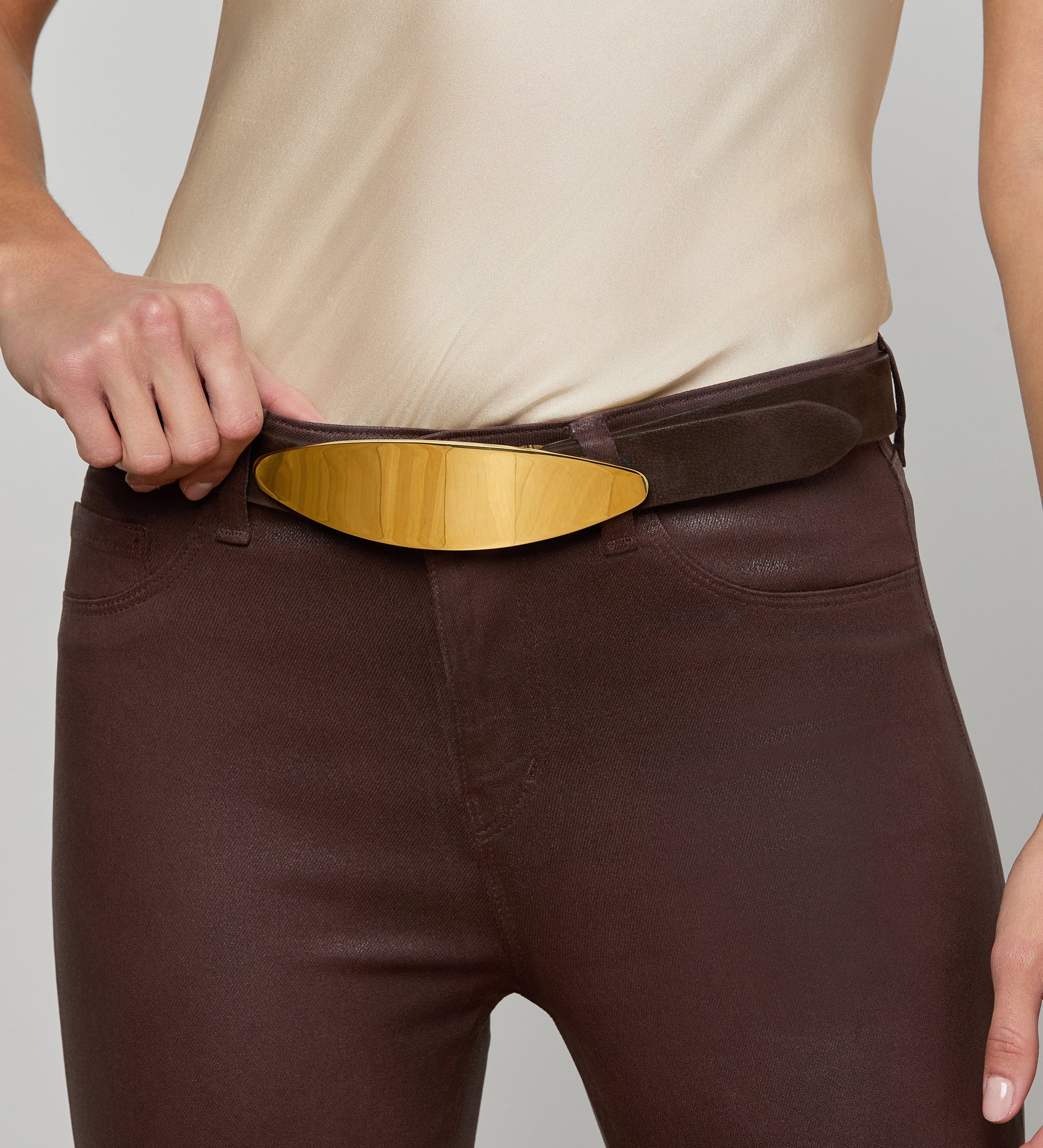 L'AGENCE - Maroux Leather Belt