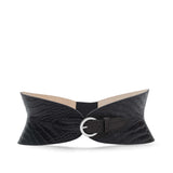 L'AGENCE - Alexandra Croc - Embossed Corset Belt