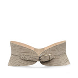 L'AGENCE - Alexandra Croc - Embossed Corset Belt