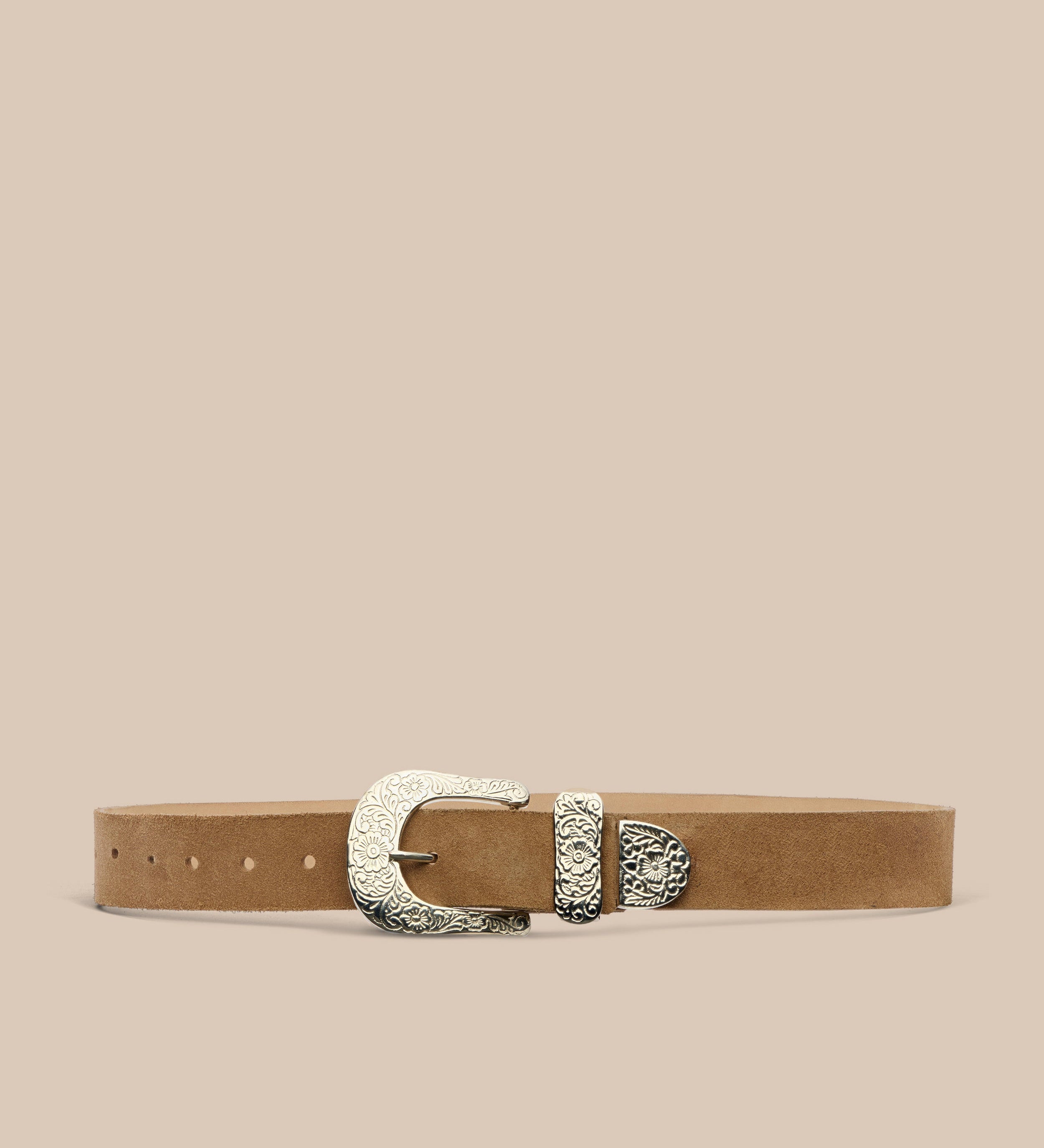 L'AGENCE - Otera Suede Belt