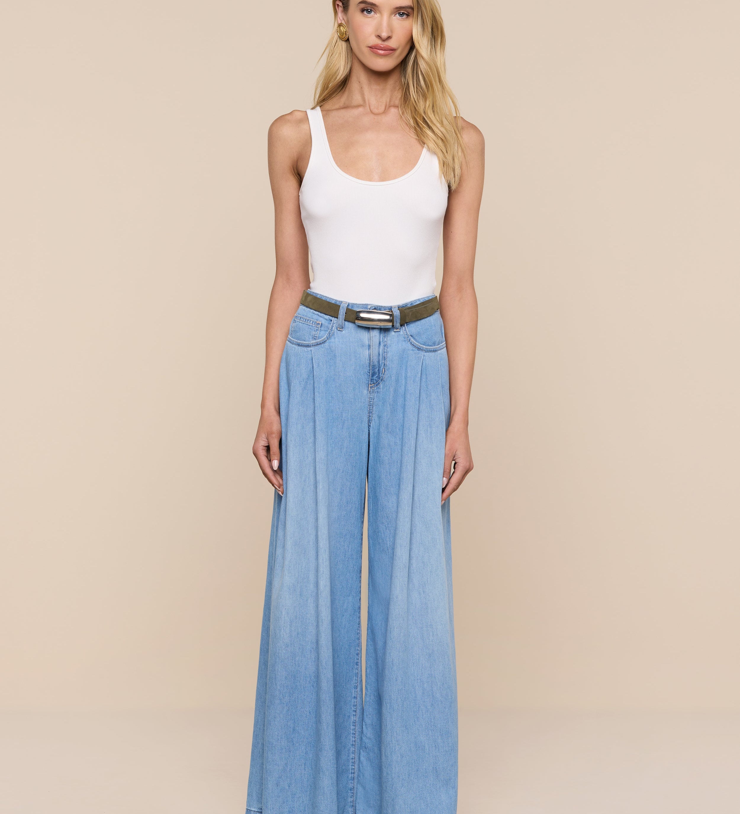 L'AGENCE - Marlowe Suede Belt