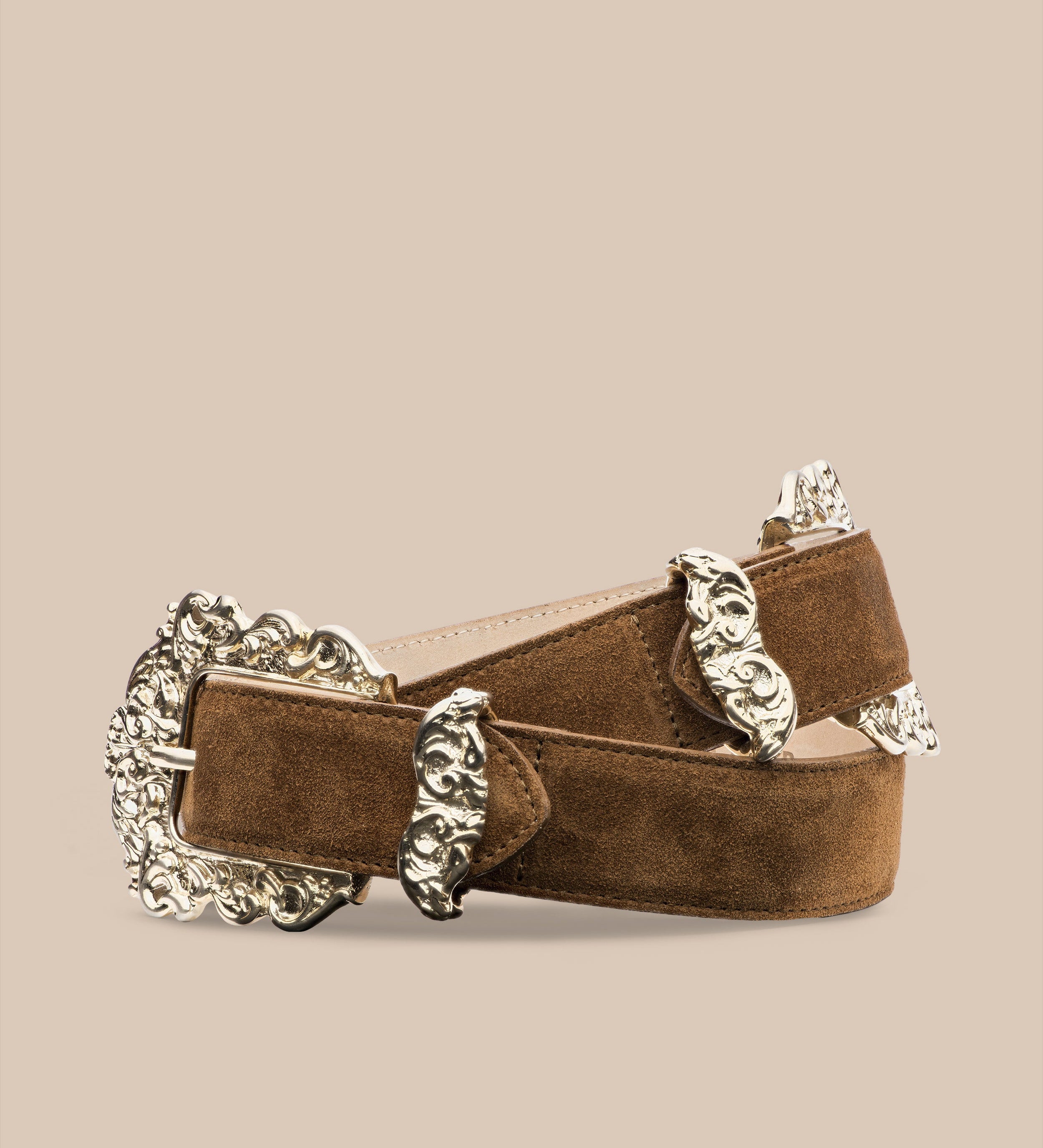 L'AGENCE - Chayenne Suede Belt