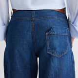 TWP - Jetties Beach Pant in Linen Cotton Denim