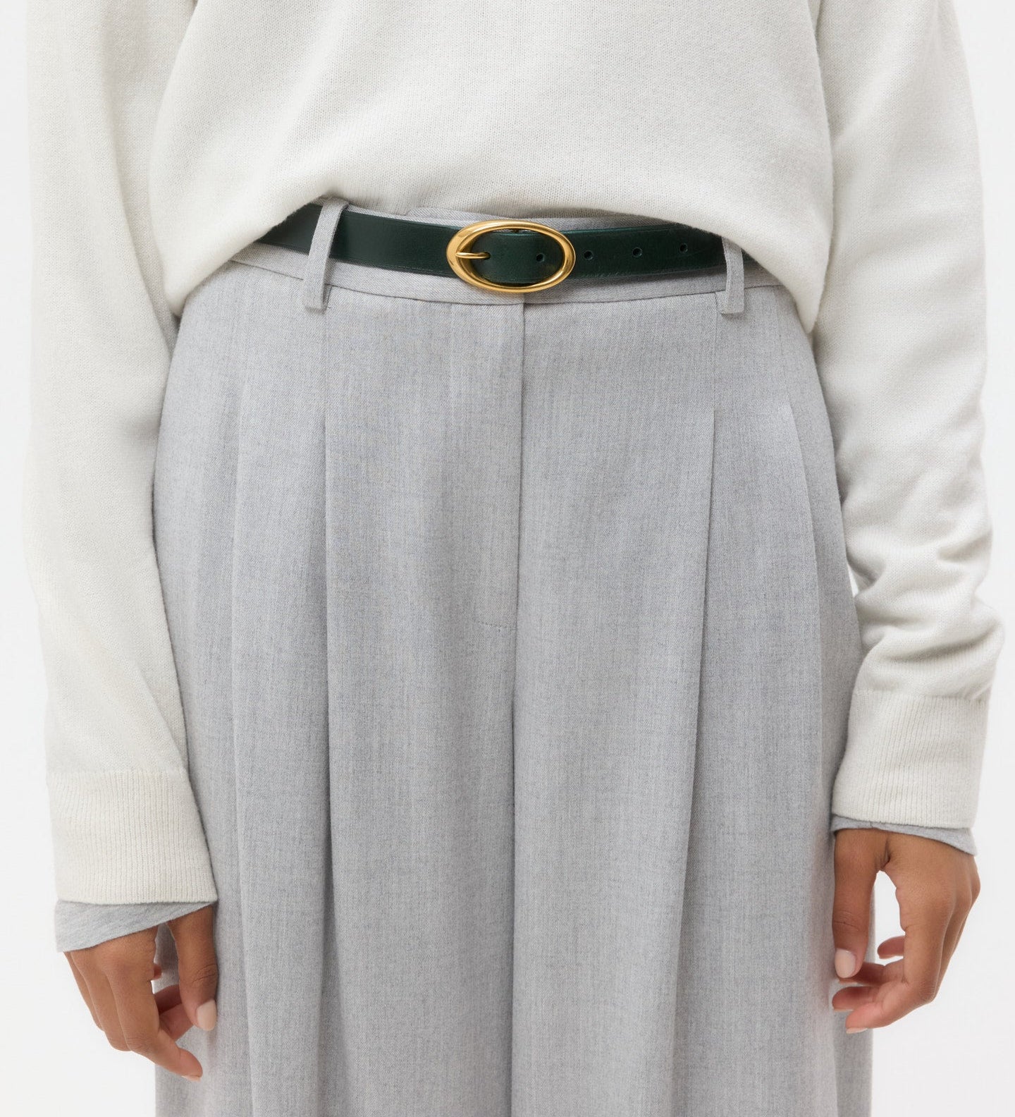 TWP - Narrow Belt in Leather