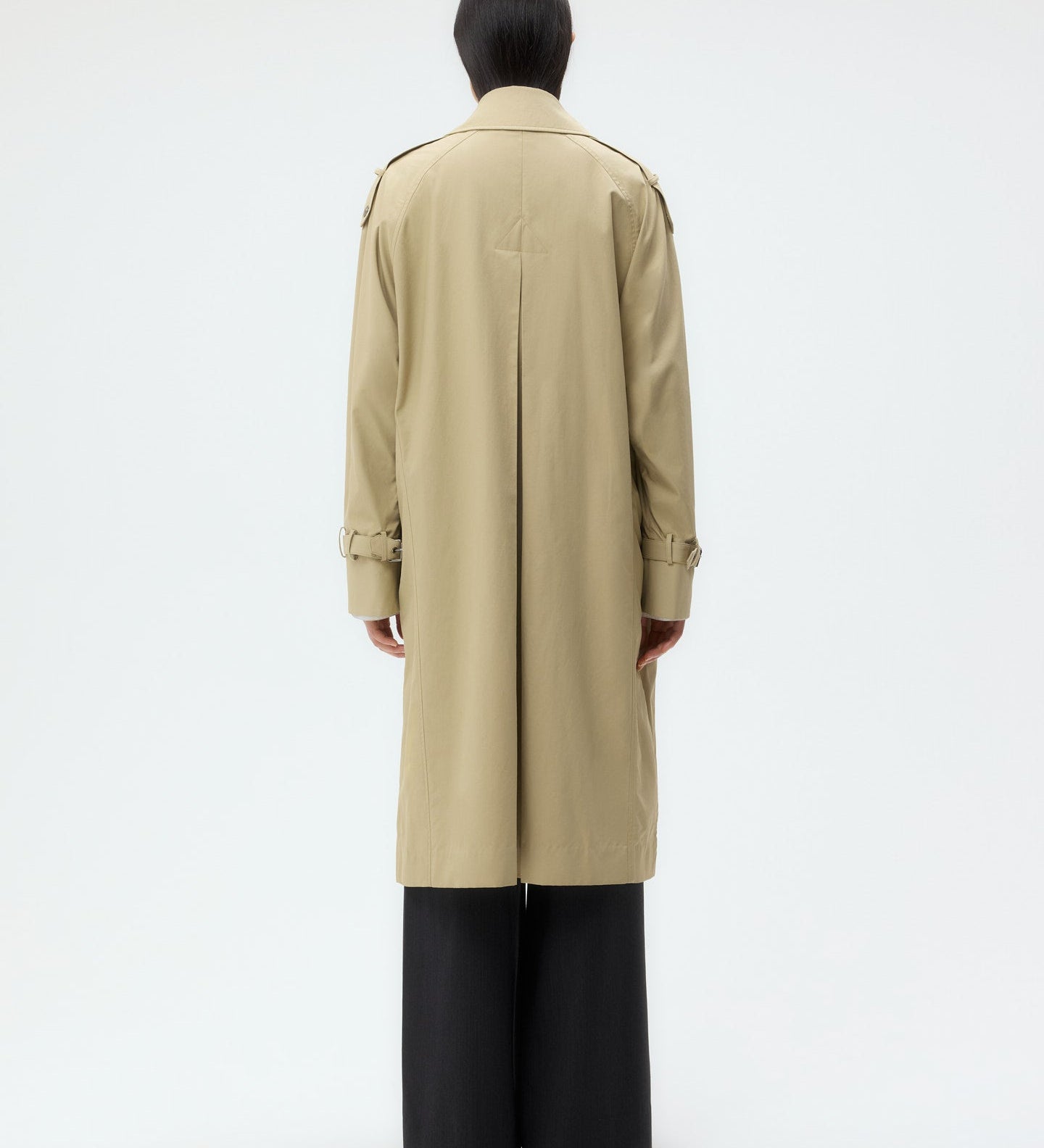 TWP - Long Bogie Coat in Waterproof Canvas
