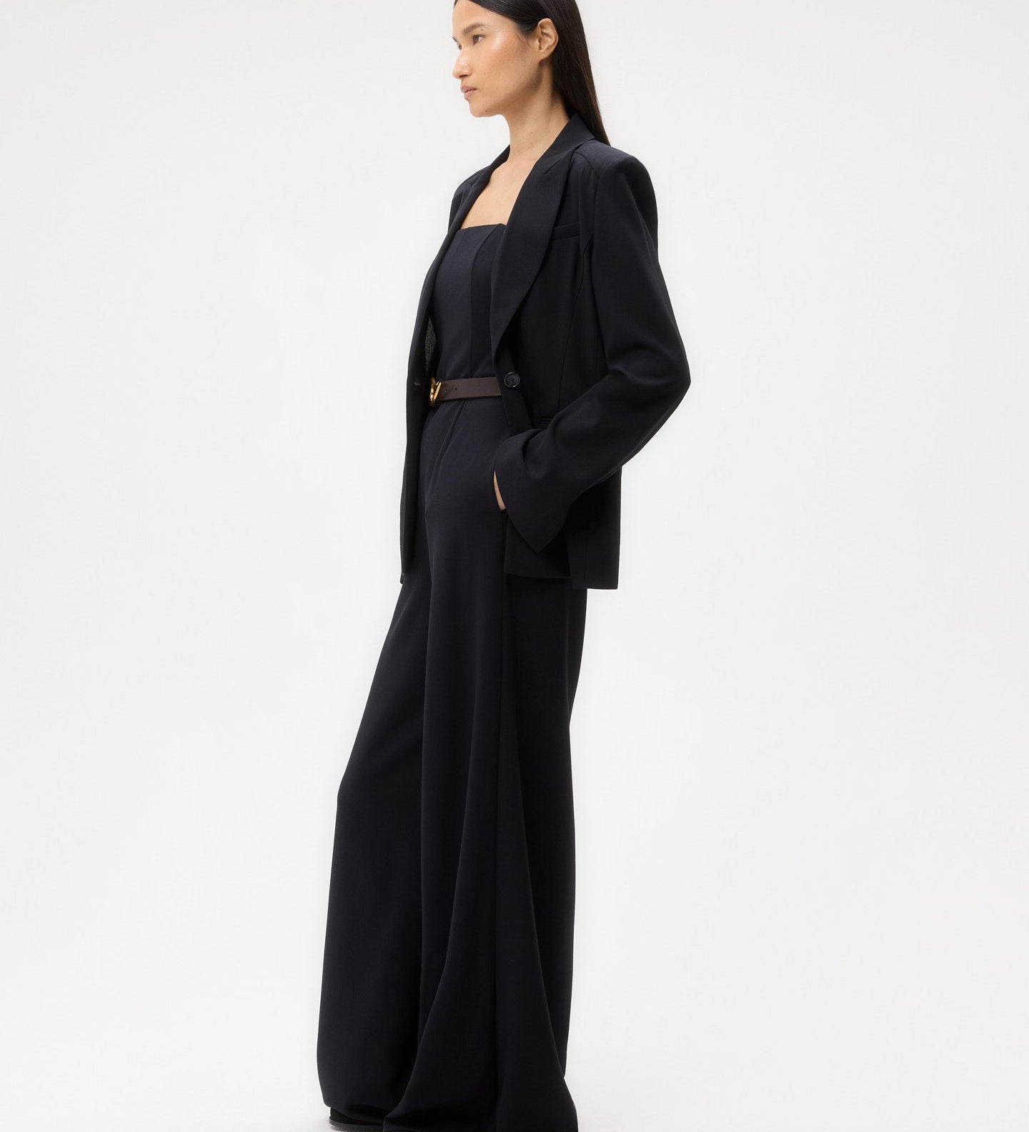 TWP - Boy Blazer in Drapey Wool Crepe