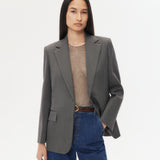 TWP - Jillian Blazer in Structured Wool Suiting