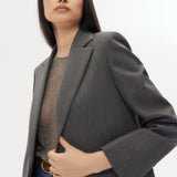 TWP - Jillian Blazer in Structured Wool Suiting