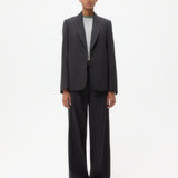 TWP - Perfect Boyfriend Blazer in Micro Herringbone Wool Suiting