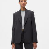 TWP - Perfect Boyfriend Blazer in Micro Herringbone Wool Suiting