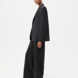 TWP - Perfect Boyfriend Blazer in Micro Herringbone Wool Suiting