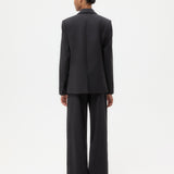 TWP - Perfect Boyfriend Blazer in Micro Herringbone Wool Suiting