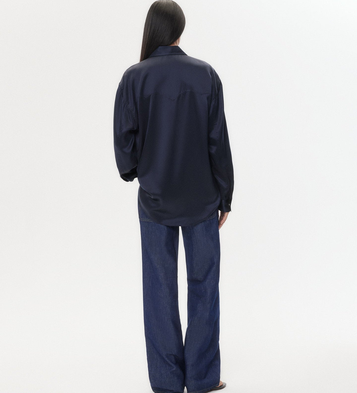 TWP - Easy Boy Pant in Linen Cotton Denim