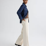 TWP - Cowboy Take Me Away Shirt in Denim Shirting