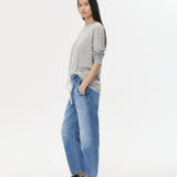 TWP - LS High V Shirt in Supima Cotton