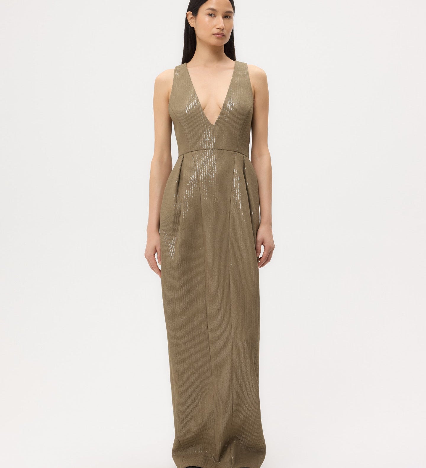 TWP - Used to Love Me A Lot Dress in Chiffon Encased Paillettes