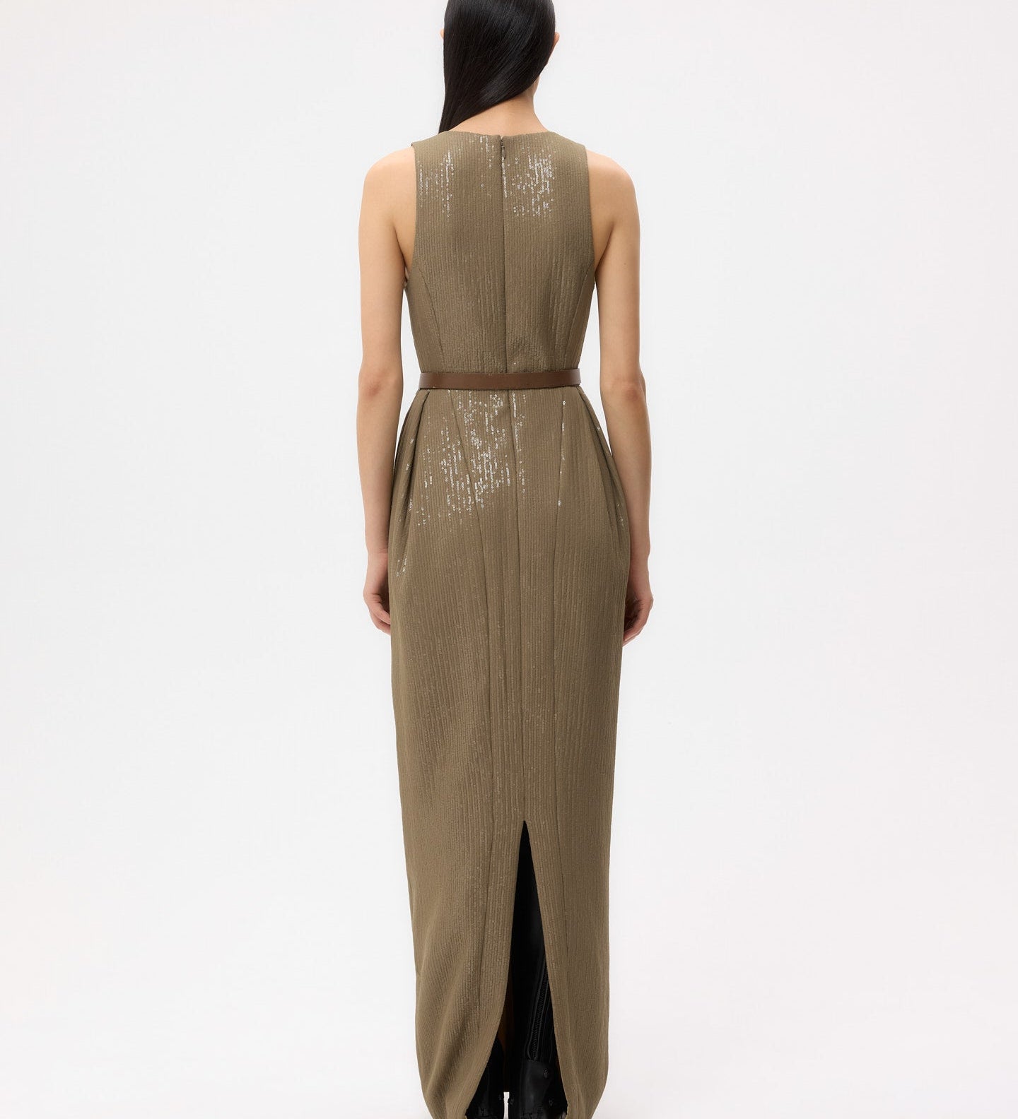 TWP - Used to Love Me A Lot Dress in Chiffon Encased Paillettes