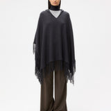 TWP - Take Me Home Poncho in Merino Wool