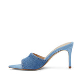 L'AGENCE - Lolita Denim Open - Toe Mule