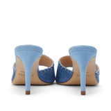 L'AGENCE - Lolita Denim Open - Toe Mule