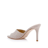 L'AGENCE - Lolita Linen Open - Toe Mule