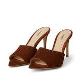 L'AGENCE - Lolita Suede Open-Toe Mule