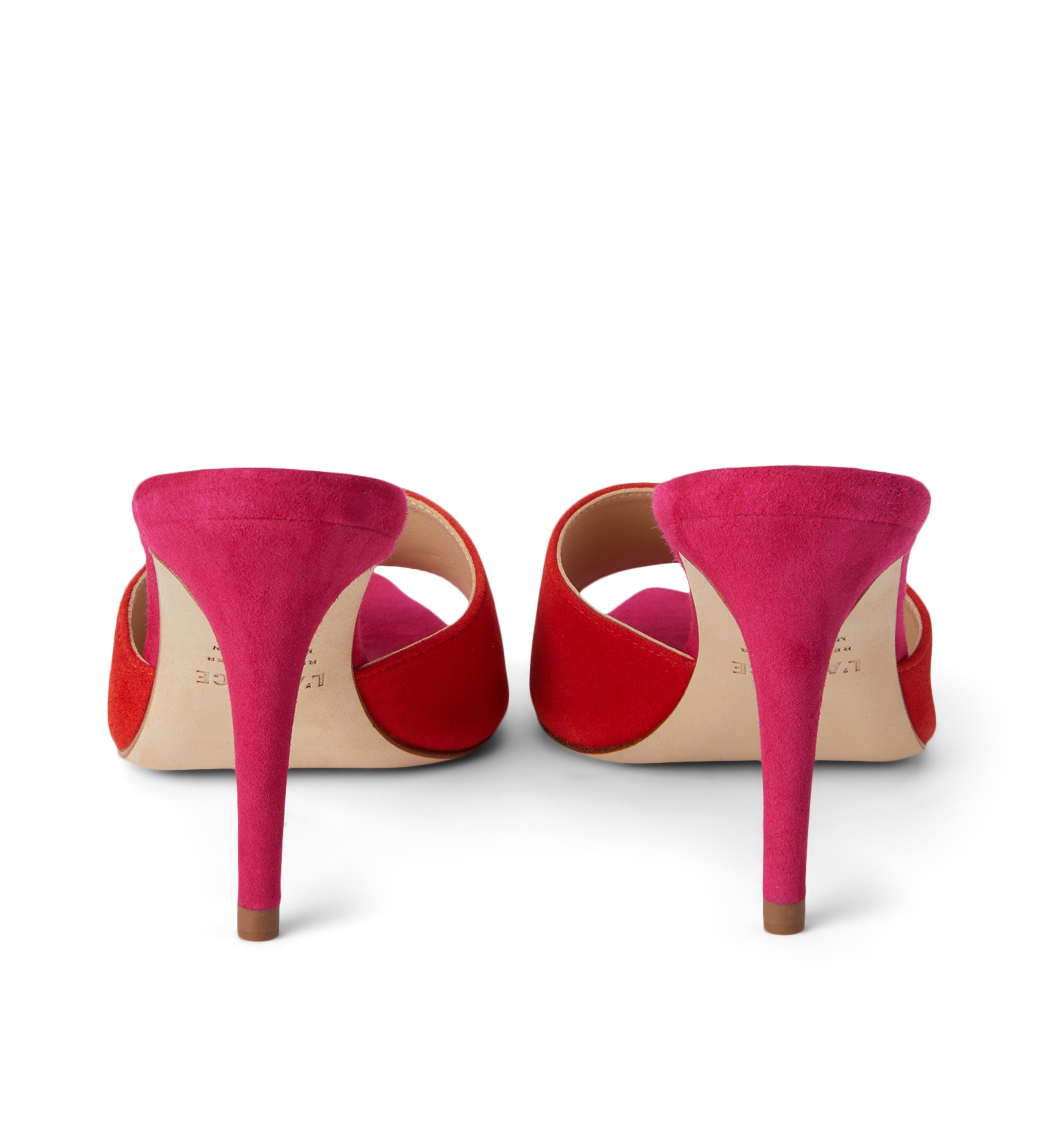 L'AGENCE - Lolita Suede Open - Toe Mule