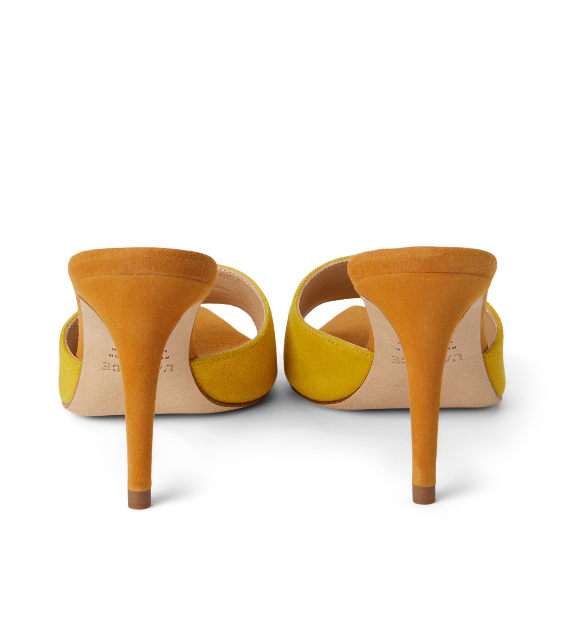 L'AGENCE - Lolita Suede Open - Toe Mule