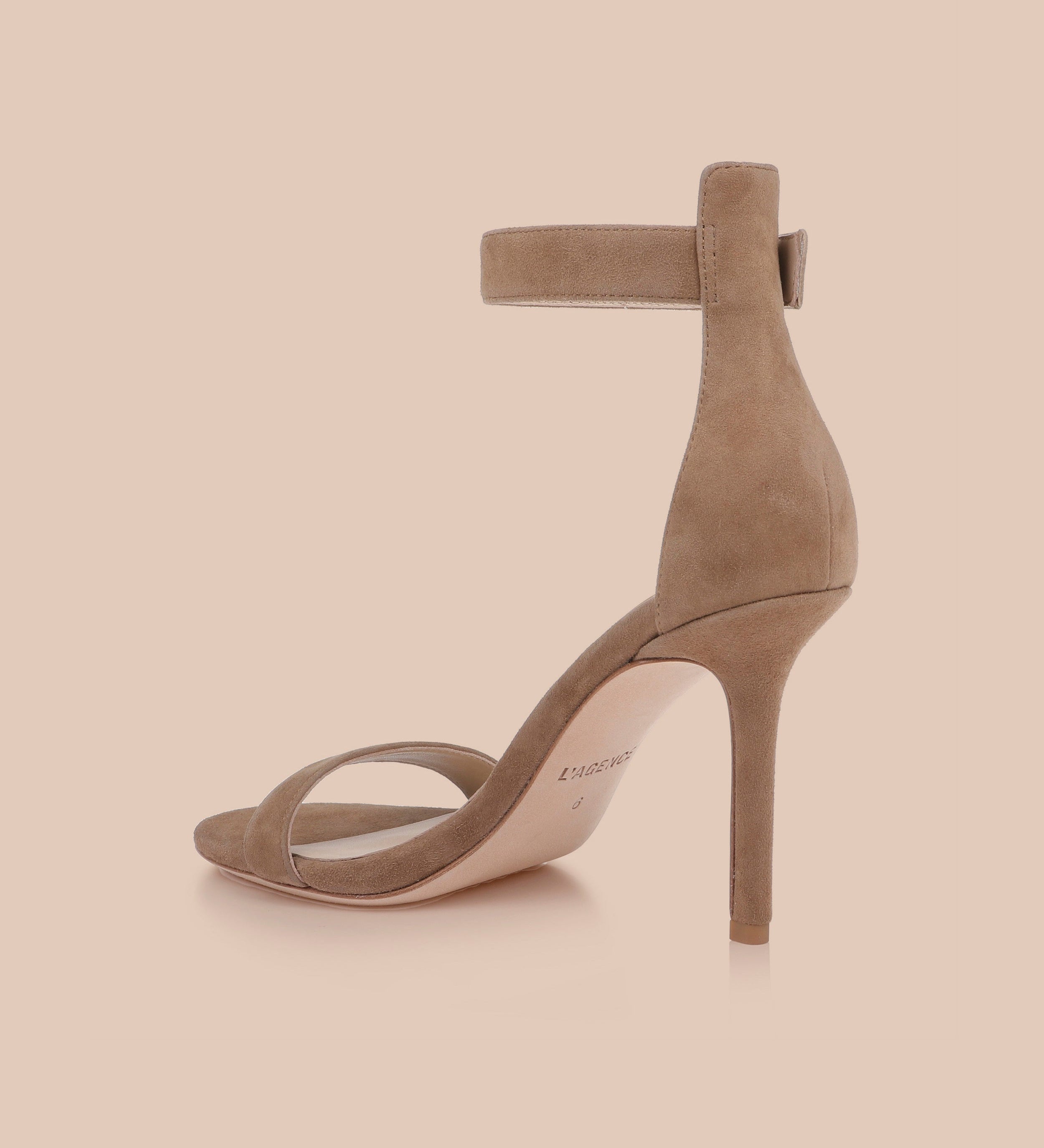L'AGENCE - Gisele Suede Sandal