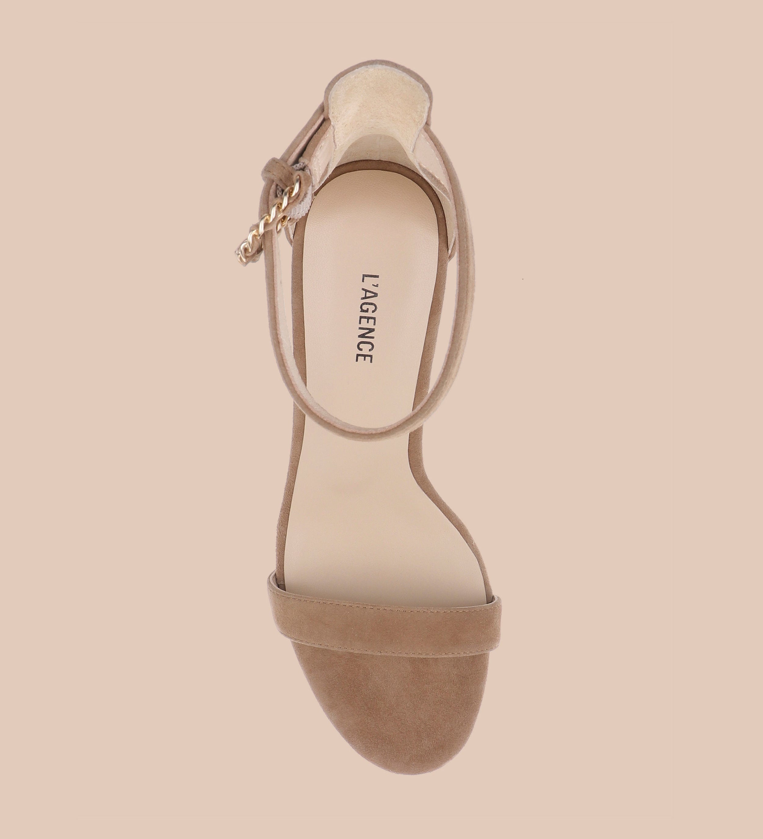 L'AGENCE - Gisele Suede Sandal