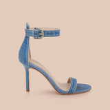L'AGENCE - Gisele Denim Sandal