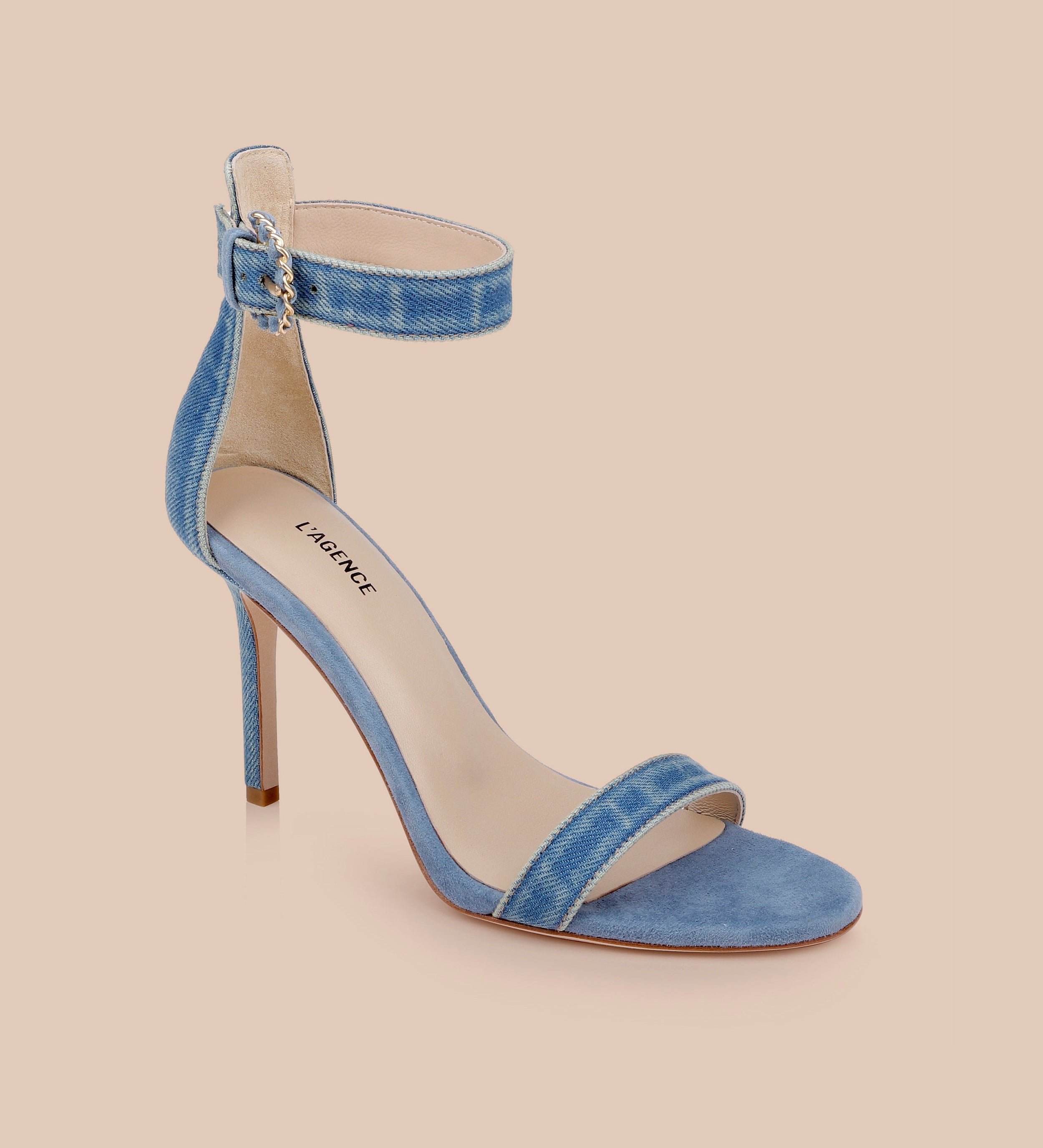 L'AGENCE - Gisele Denim Sandal